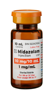 antidote of midazolam